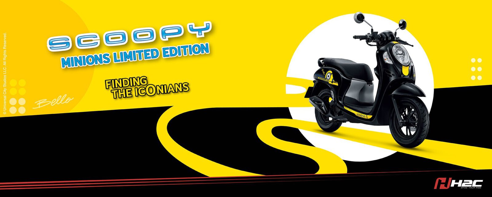 honda Scoopy Minions Limited Edition